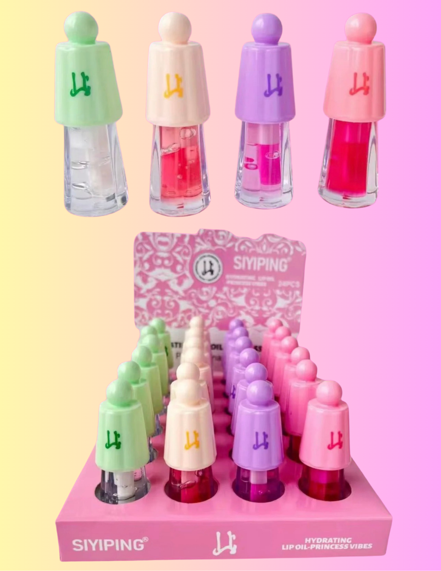 24 PC Juicy Lipgloss Yara