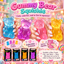 Viral Toy Gummy Bear Squishie! 1 PC- Choose your color!