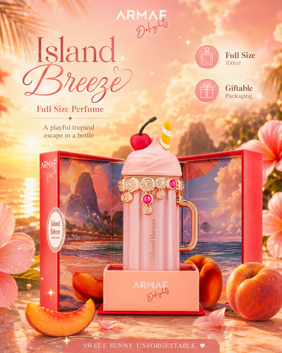 Full Size- Island bliss Pink Peach, wild berries, 100ML
