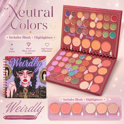 WEIRDLY palette by Kevin & Coco