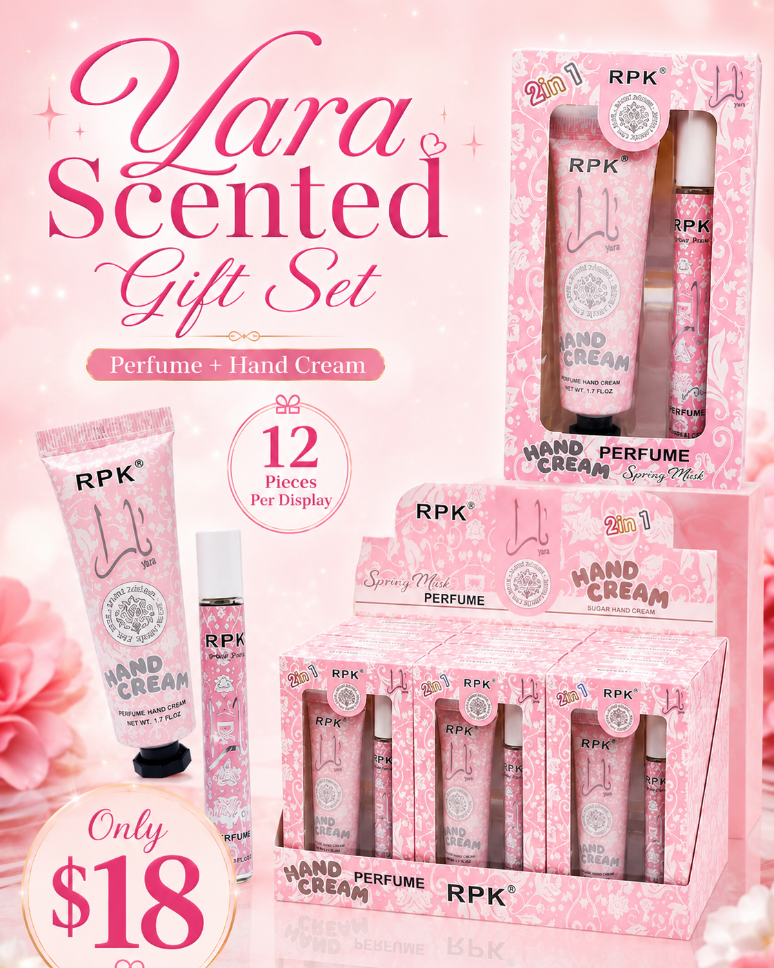 12 PC Display Yara