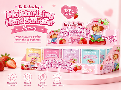 12 PC Sanitizer Strawberry