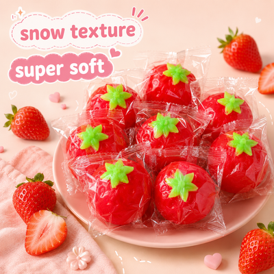 12 PC Strawberry Squishies