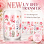 UV DTF 16OZ TRANSFERS - 9.25" x 4.2"- Halloween, books and more!