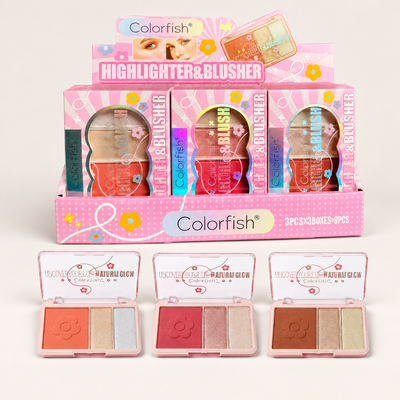 12 Pack! Highlighter Blush Mixed Box