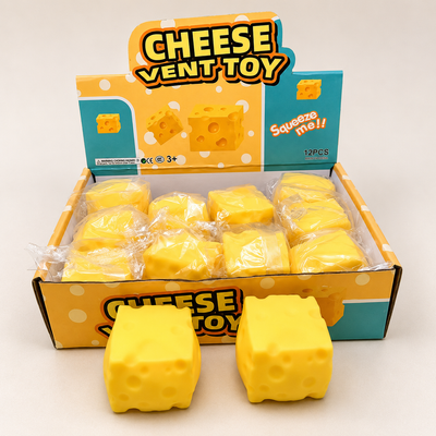 12 PC Cheese Squishy