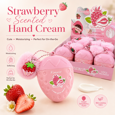 🍓12 PC Hand Cream-Strawberry