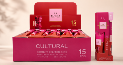 15 PC Blooming floral Perfume and hand cream set