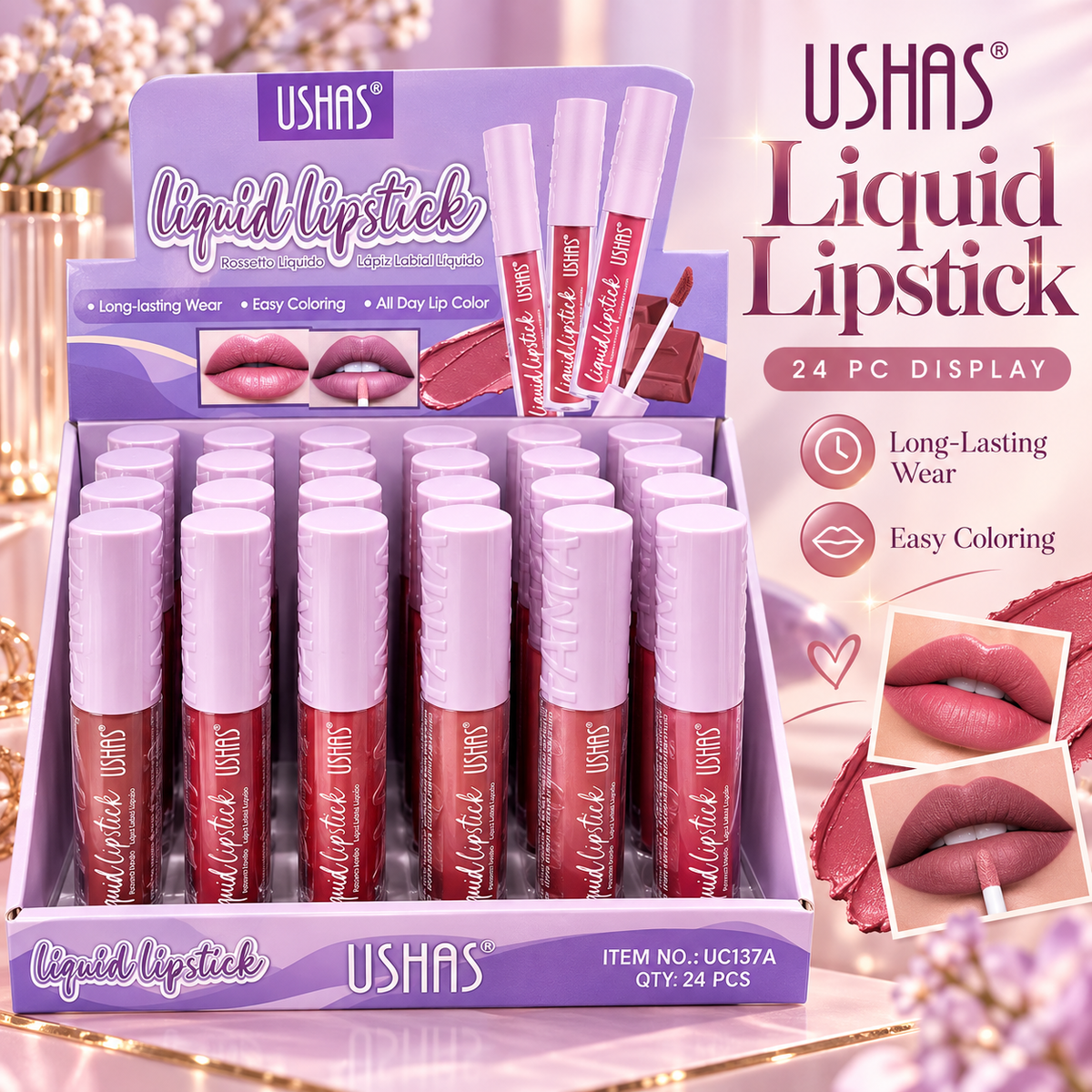 24 PC Liquid Lipstick