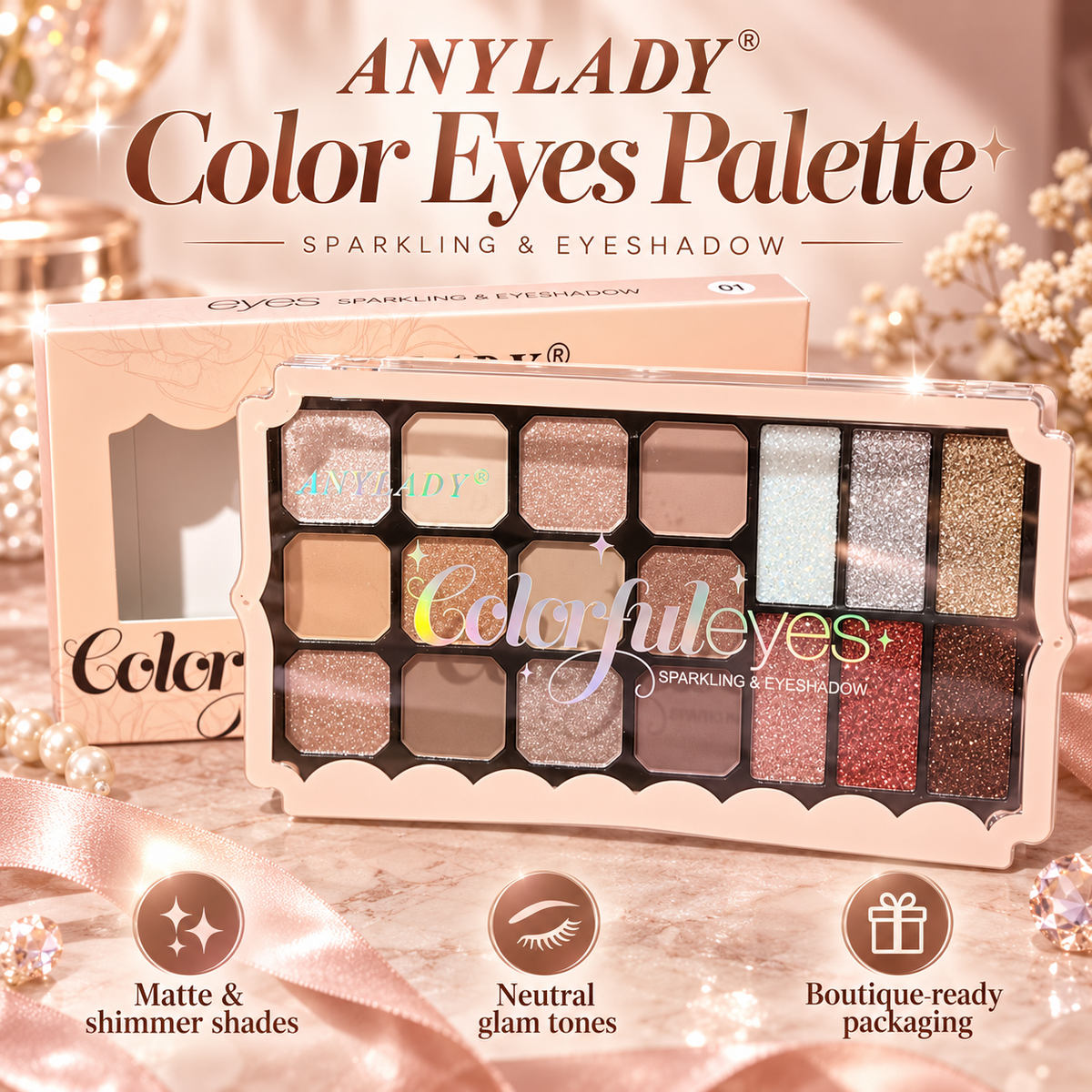 1 PC Eyeshadow palette