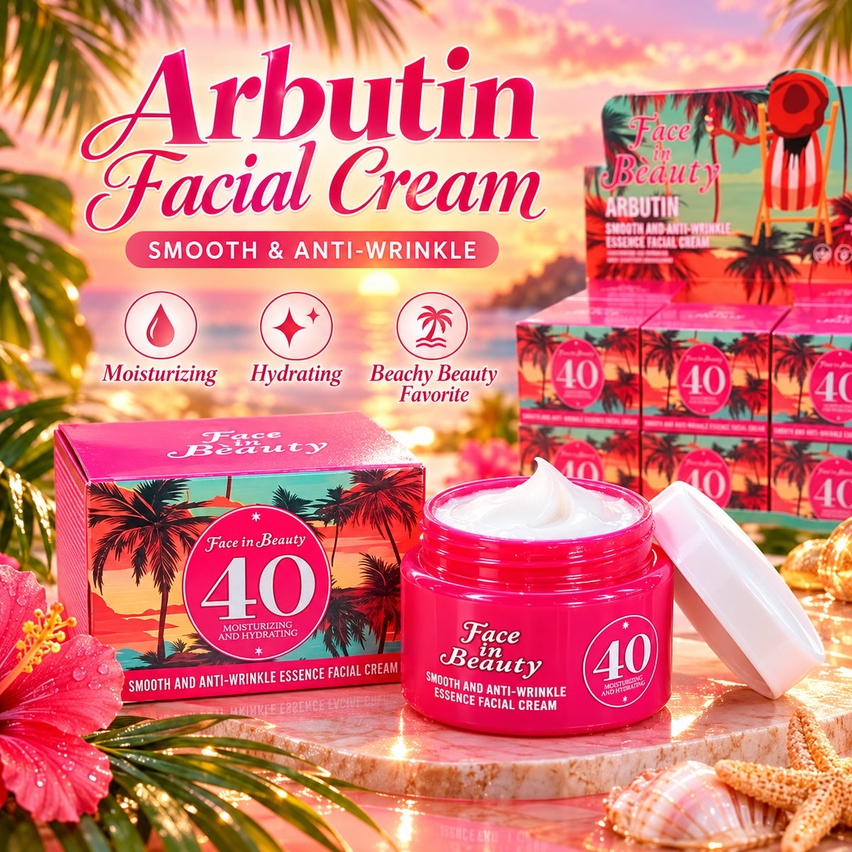#40 Brazilian Facial and body cream- 12 Piece display!