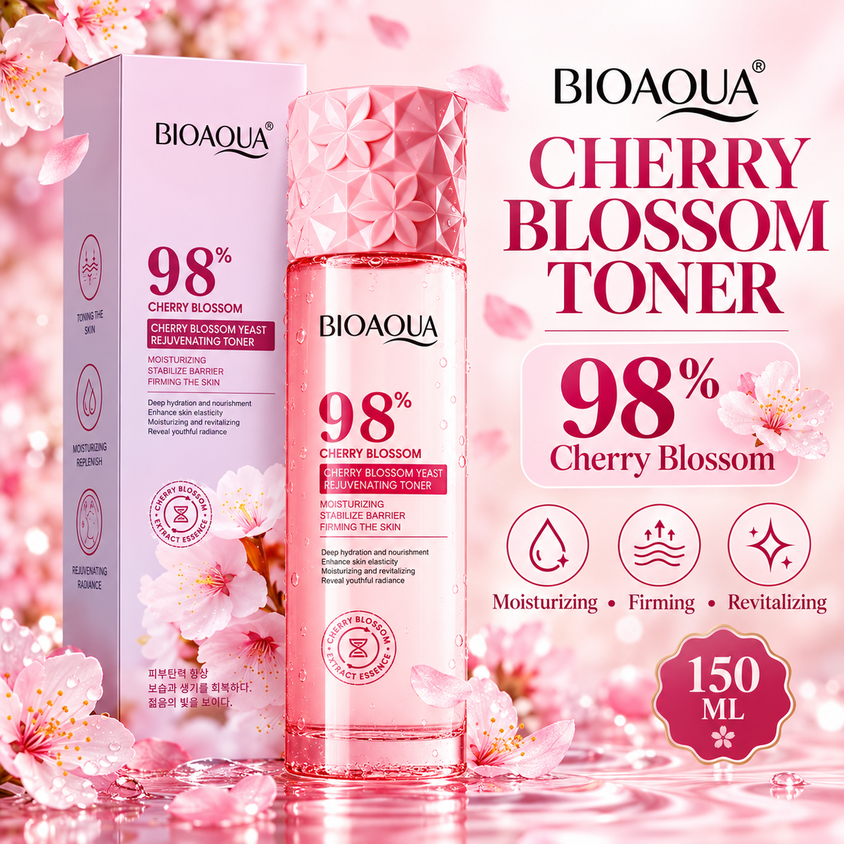 Cherry Blossom toner- BIOAQUA