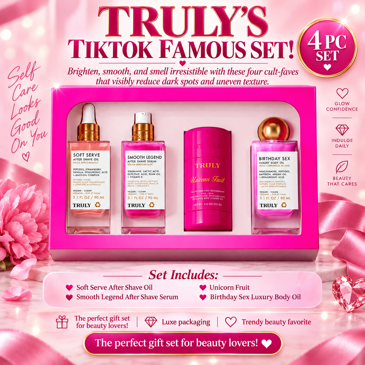 Tiktok Viral Skin care set from Truly!