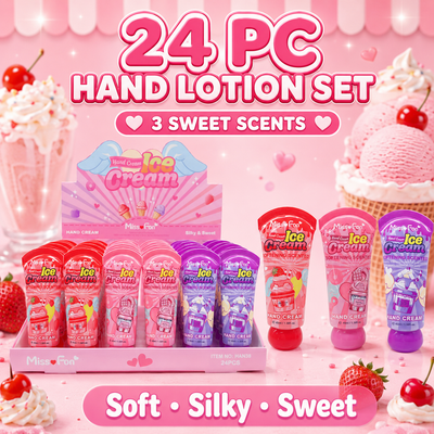 🍦 24 PC Ice Cream Hand Cream Set 🍒💕 set