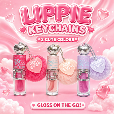 12 PC Keychain Lipgloss DISPLAY