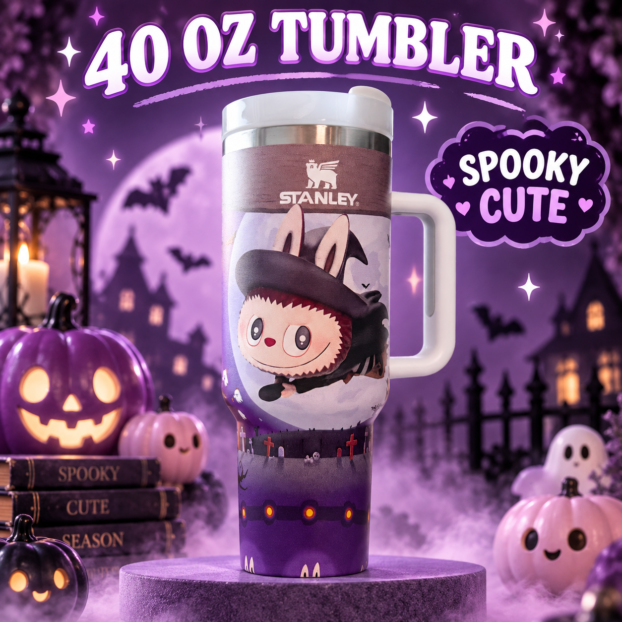 SUPER SALE! 40 OZ Tumbler with box Witch