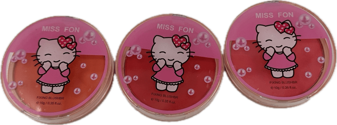 HK Pressed Blush Box of 24- 3 shades