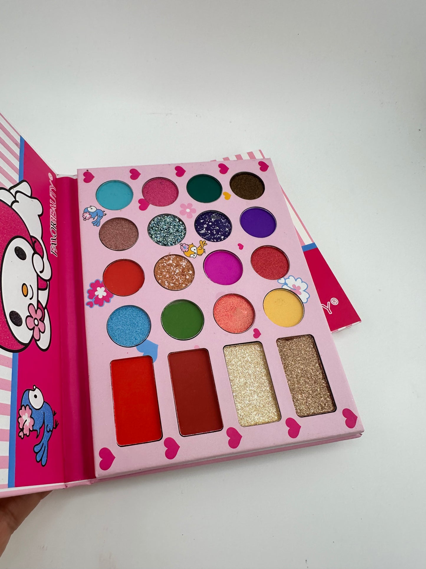 4 Pack Kuku and Melo Eyeshadow Palettes