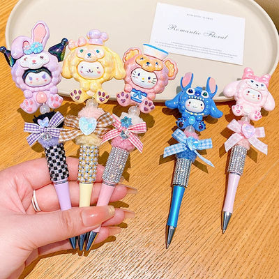 Rhinestone Bling Pen with Charms