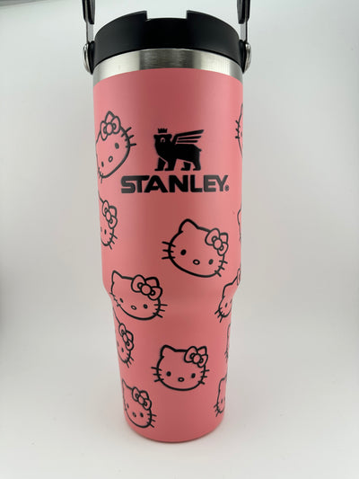 Discounted Dupe Tumblers 30 OZ with Handle -‼️ Some Edges have a shadow on the logo