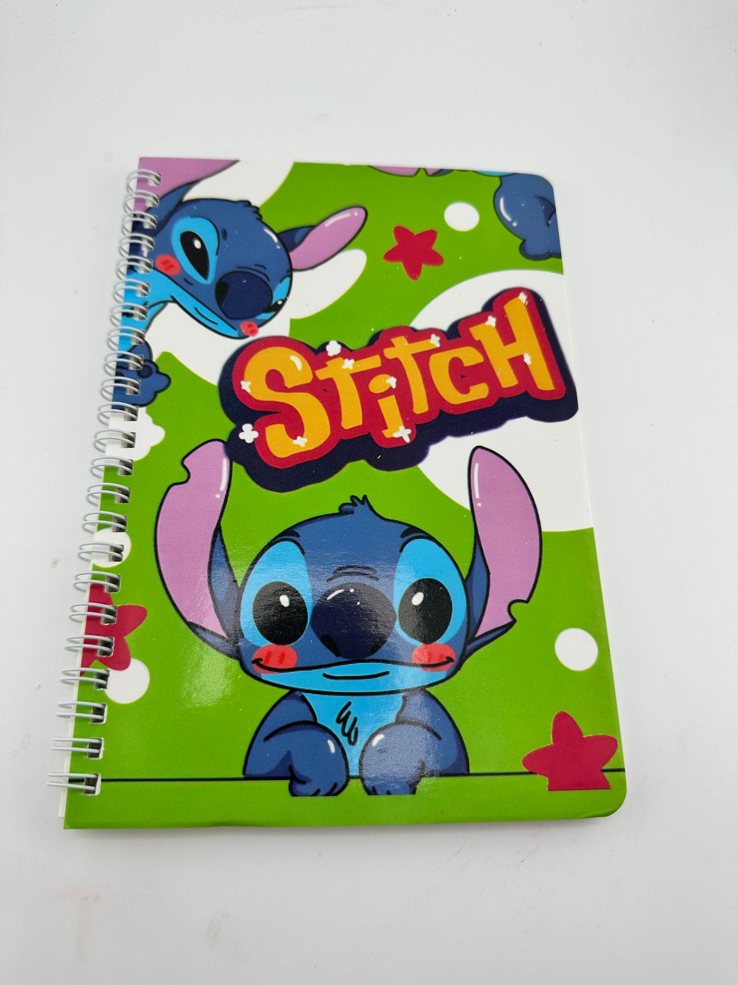 8 Pack Spiral Stitc Notebook Set- 8 Inch