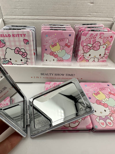 Compact Mirror Rectangle Kitty Mix box of 12