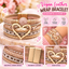 Vegan Leather wrap with magentic closure