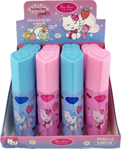 Kitty 12 Pack Perfume- Sweet scent- 2 scents