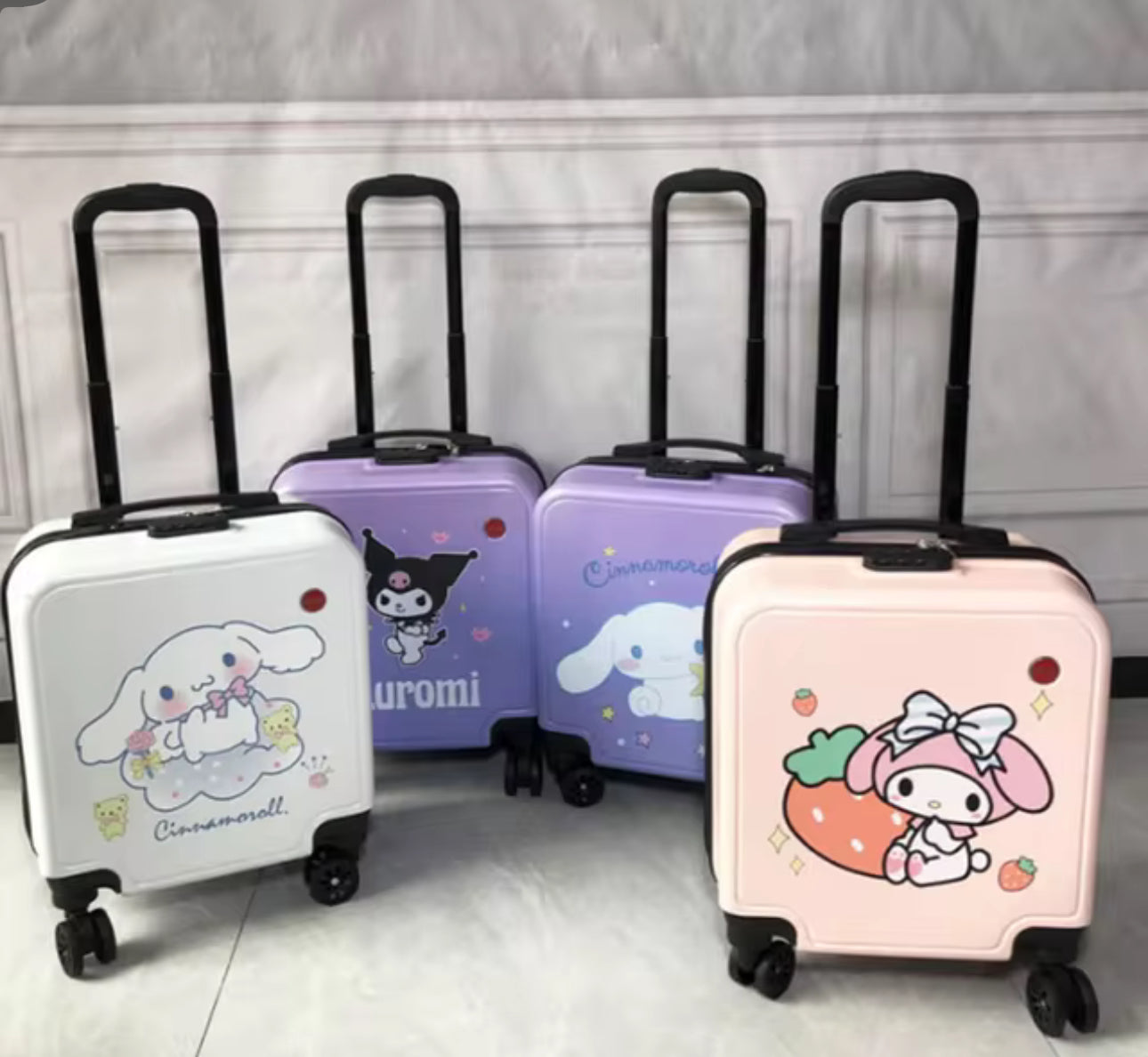 Rolling Luggage 1 PC- With lock and zippers