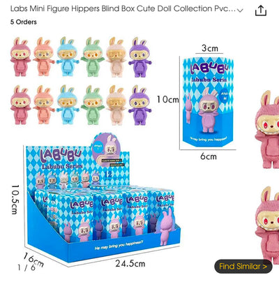 SALE! 12 PC Sonny LARGE MONSTERS Hippers DIY BUILD