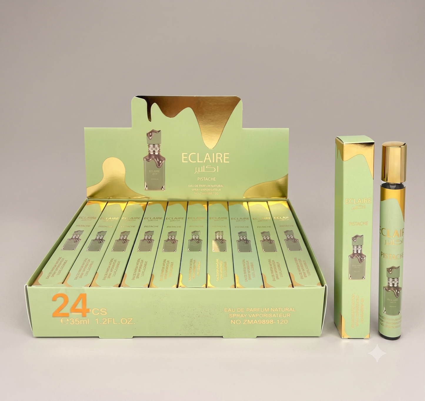 Eclaire Pistache 24 PC Travel