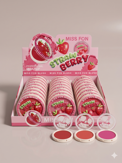 24 PC Blush with 3 shades!