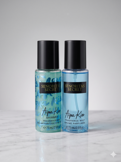 I Love Shimmer Gift Pack- Shimmer Spray and Fragrance Spray-Victorias Secret Inspired scents- 2.5 FL OZ