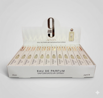 24 PC Travel Size Unisex Perfume- Afnan- Citrus,musky,woody