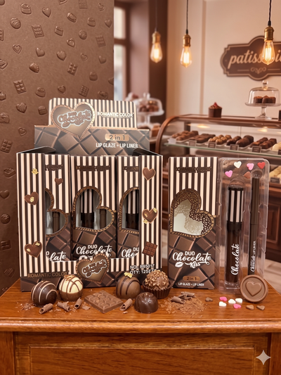2 in 1 Chocolate Glaze Lip Kit