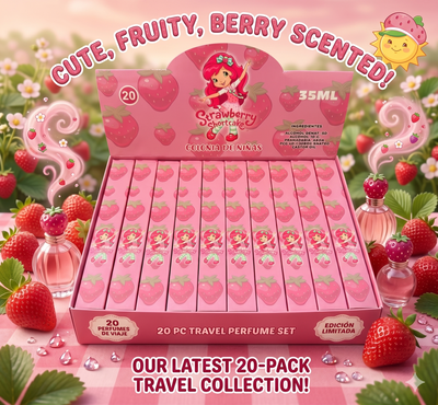 20 Piece travel berry perfume- fruity berry scent