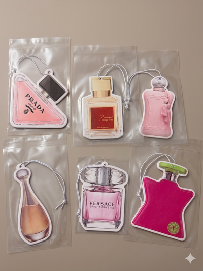 20 Pieces Mixed Car Freshies- (Not scented like the perfume!) Smell amazing