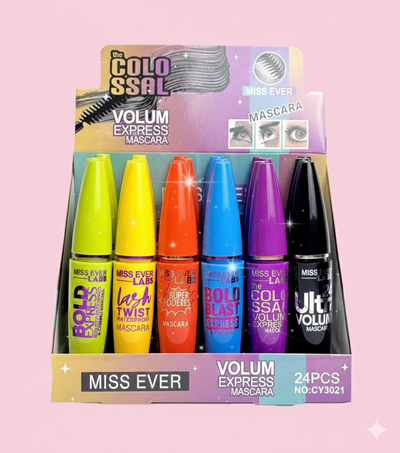 The Full Spectrum Mascara Box-6 styles- FULL BOX OF 24