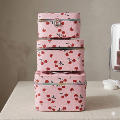 Cherry Blossom 3-Tier Nesting Cosmetic ✨💖