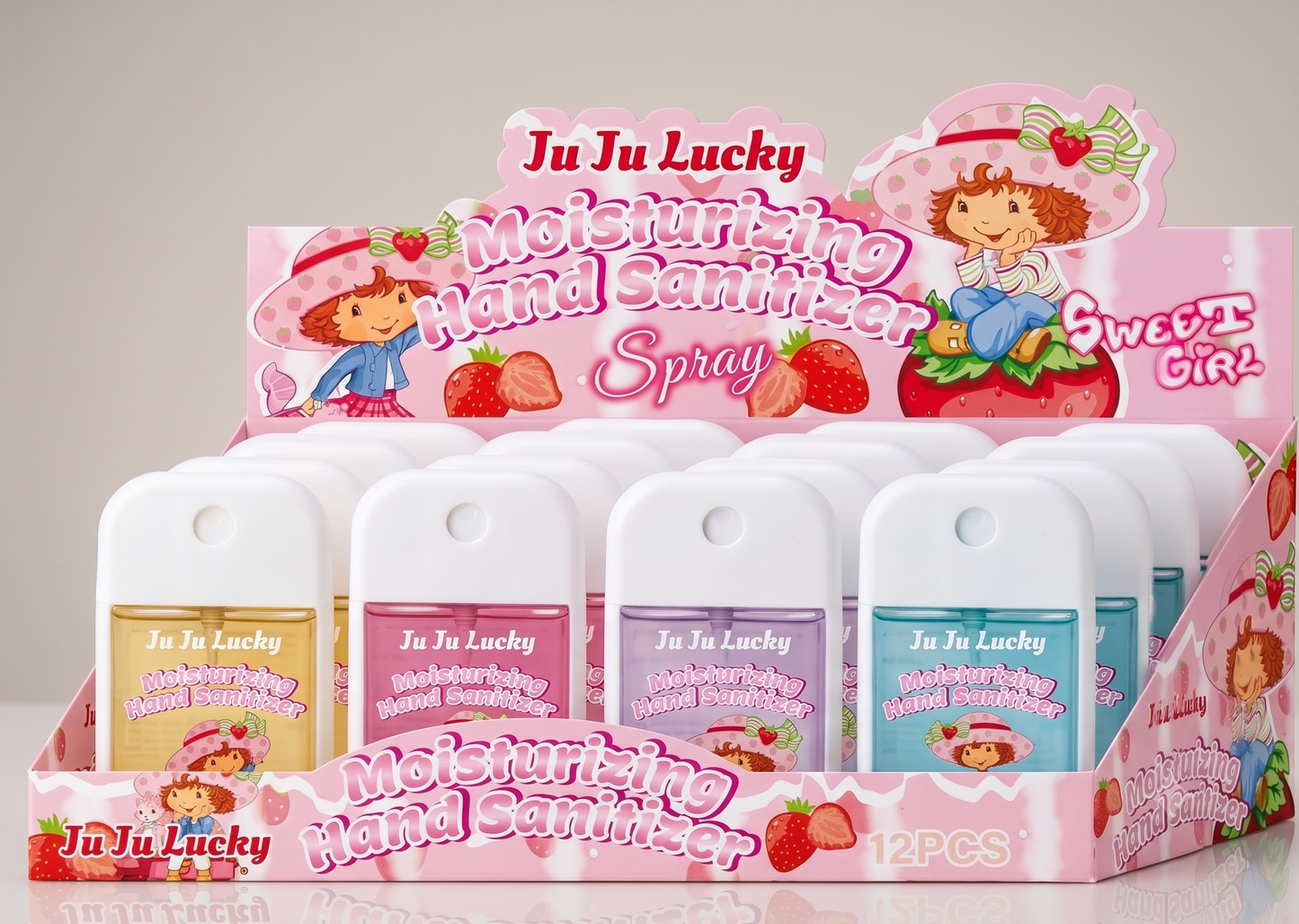 12 PC Sanitizer Strawberry