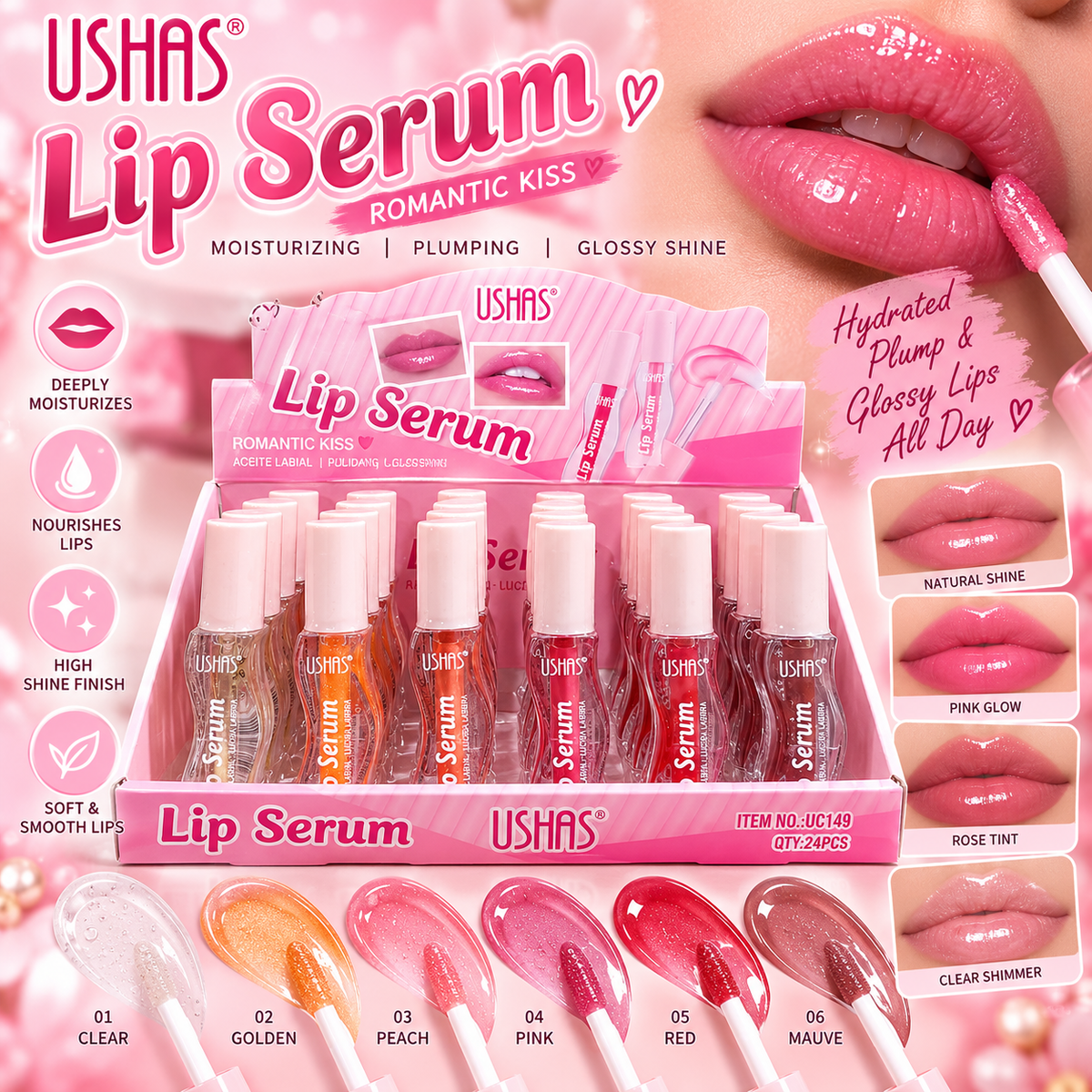 24 PC Lip serum Hydrating