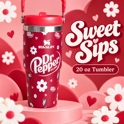 20 oz tumbler red