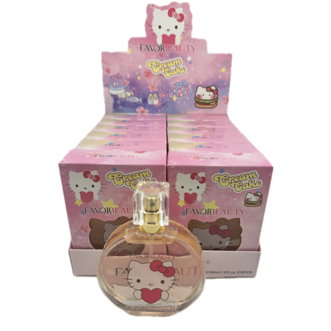 Kitty Glass Perfume Box- Sweet citrus Scent