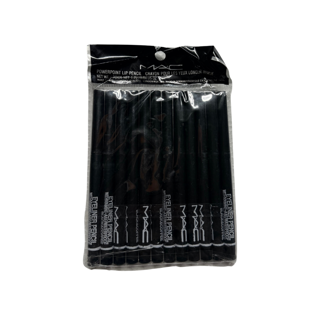 1 Dozen Retractable Mini Eyeliners- BLACK