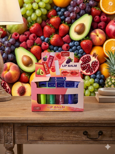 24 PC Individual Lip Balm- Fruity