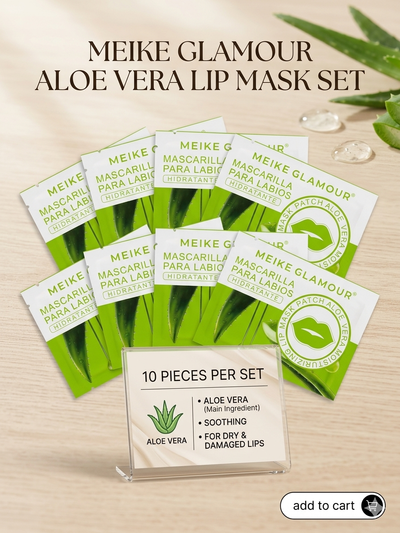 10 PC ALOE VERA LIP MASK