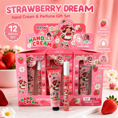 12 PC Display Strawberry gift duos