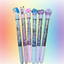 12 PC Mixed glitter Pens - Mixed Pinks, Blues and Purples