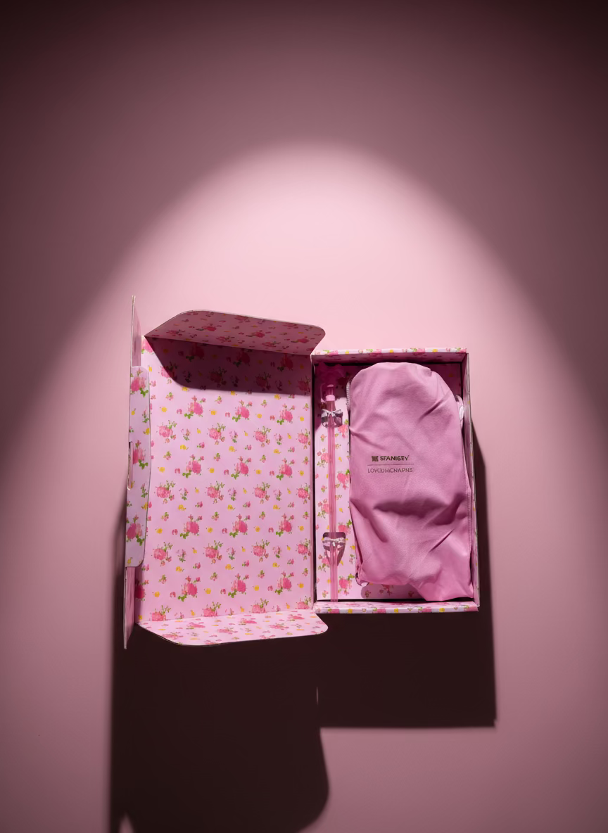 40 OZ Limited Tumbler with Box, Dust Bag and topper