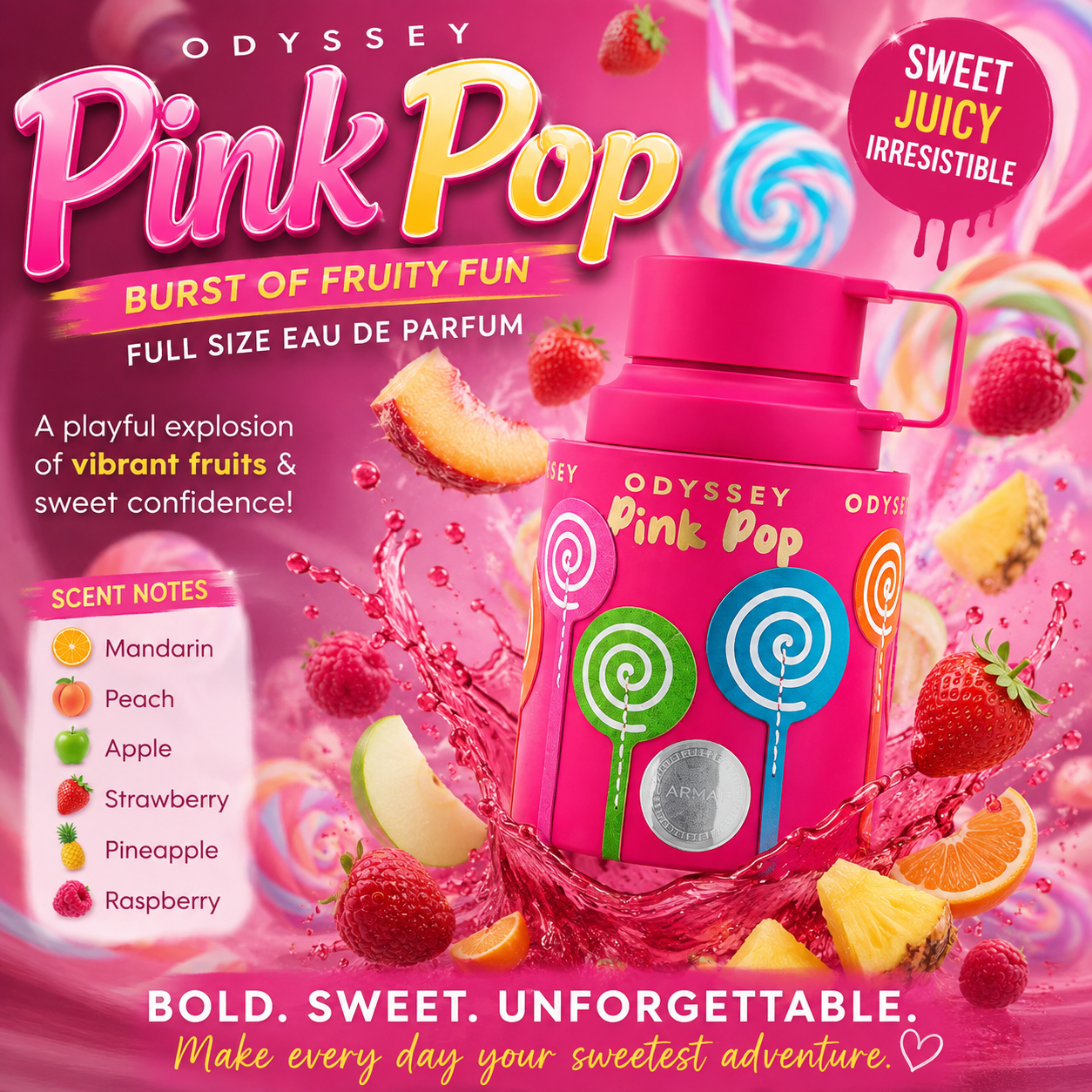Full Size Pink Pop Perfume 🩷